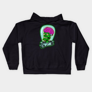 Mars Attacks! Alien Tee Front Kids Hoodie